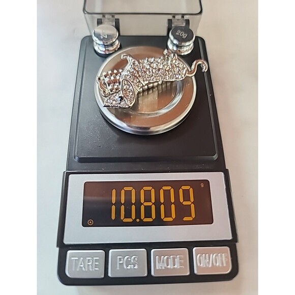 Dachshund Rhinestone Stretch Ring Size US 10 Costume Jewelry - Picture 10 of 10